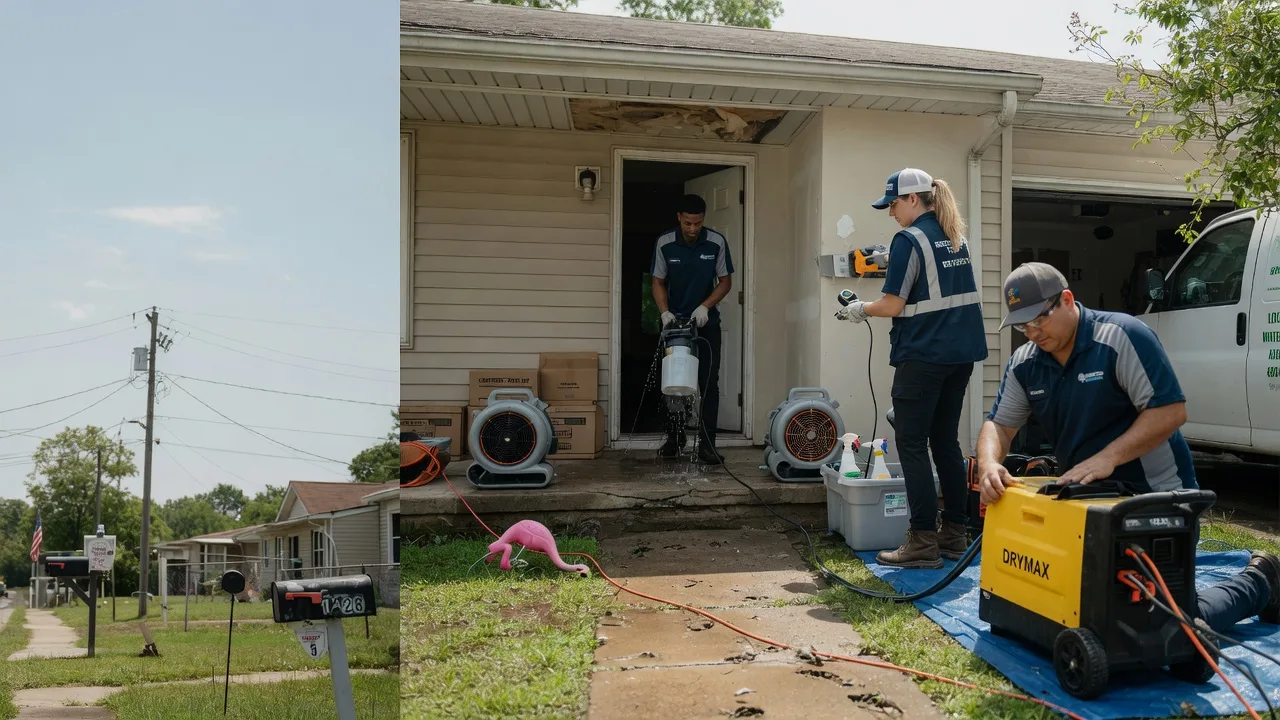 Storm Damage Water Removal in Shelbyville, TN near me